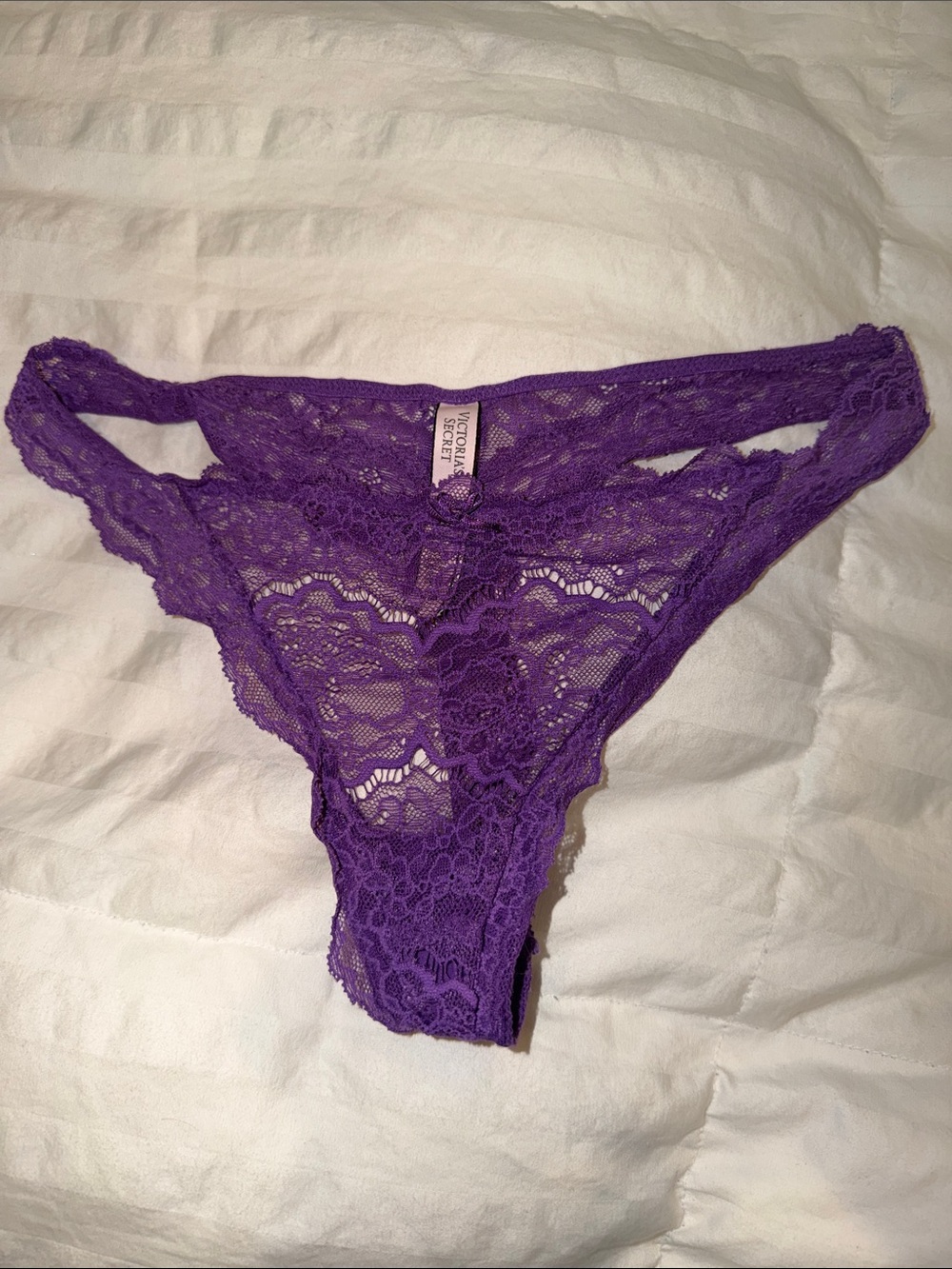 Victoria's Secret Violet Lace Bikini Panty